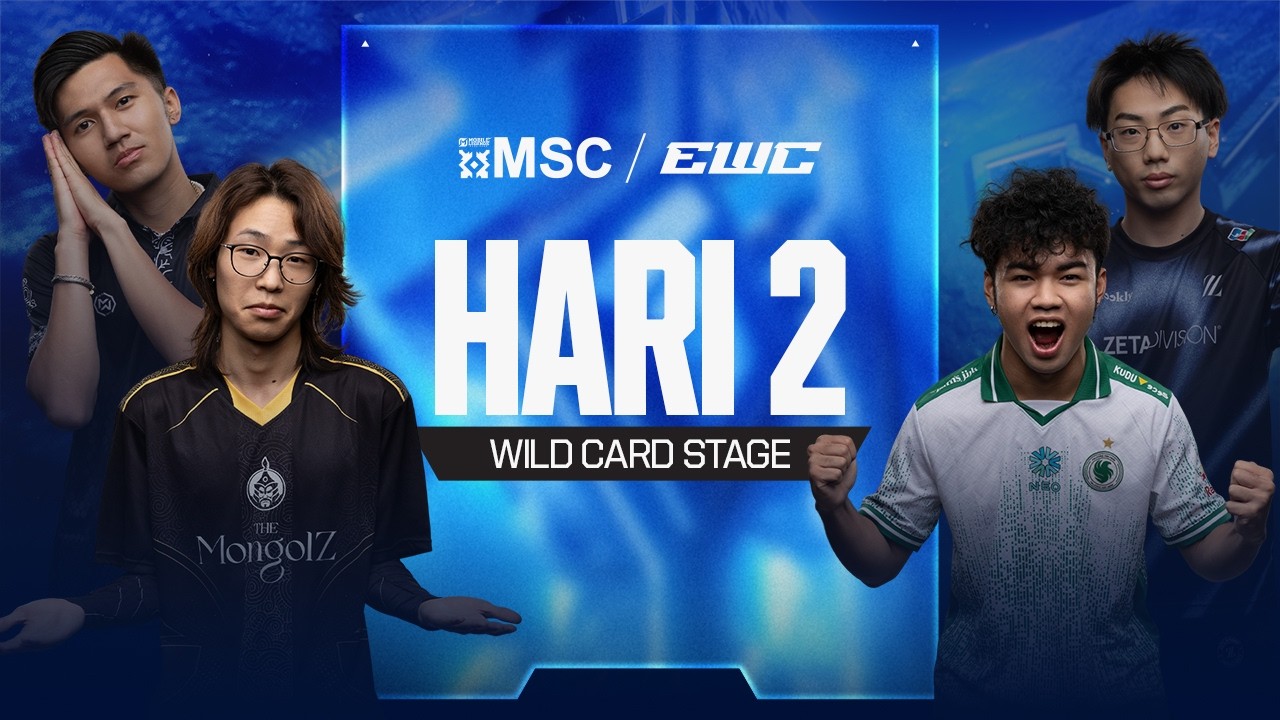 🔴 SIARAN LANGSUNG | WILD CARD HARI 2 | MLBB MSC di EWC 2026