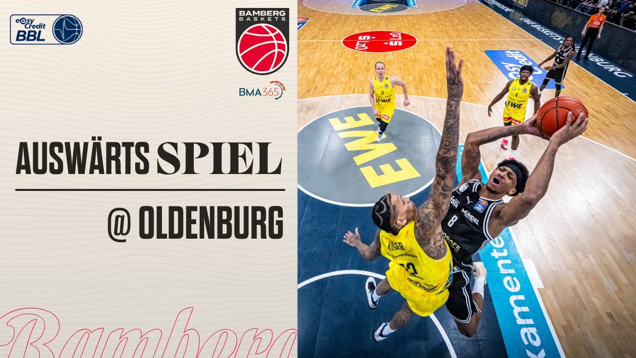Starke Performance - BMA 365 Bamberg Baskets siegen in Oldenburg!