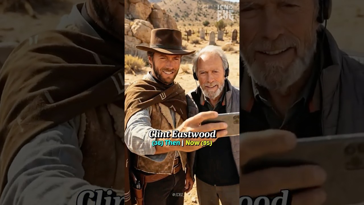 Icons Who Defined Classic Cinema🌟 | Golden Age Hollywood Legends #thenandnow #clinteastwood