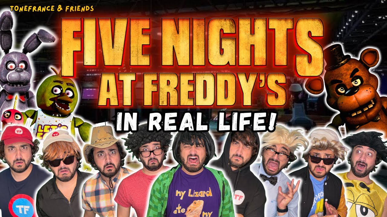 Five Nights at Freddy's В РЕАЛЬНОЙ ЖИЗНИ! | ToneFrance & Friends