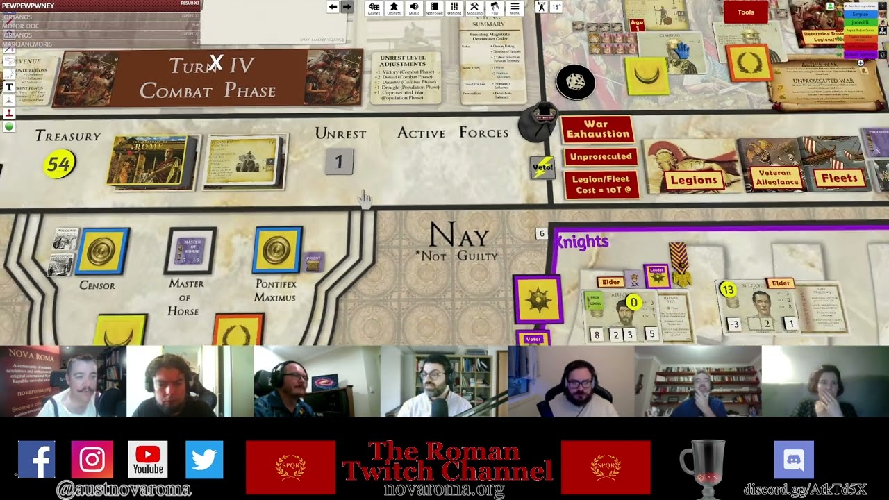 Republic of Rome Board Game Broadcast | 2022 | Episode XXIII