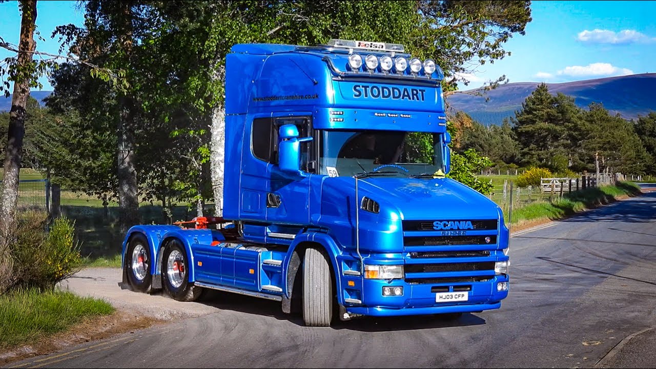 GRANTOWN TRUCK SHOW 2025 - TRUCKS LEAVING