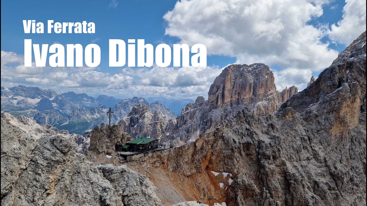 Ferrata Ivano Dibona - Dolomites, Italy 2023 | Cortina d'Ampezzo Dolomiti | GoPro Hero8 ChestMount