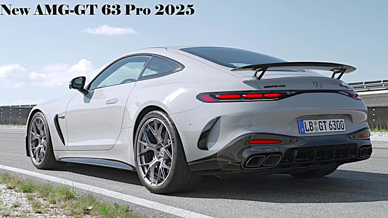New Mercedes AMG -GT 63 PRO (2025) Incredibly wild luxury sports car!