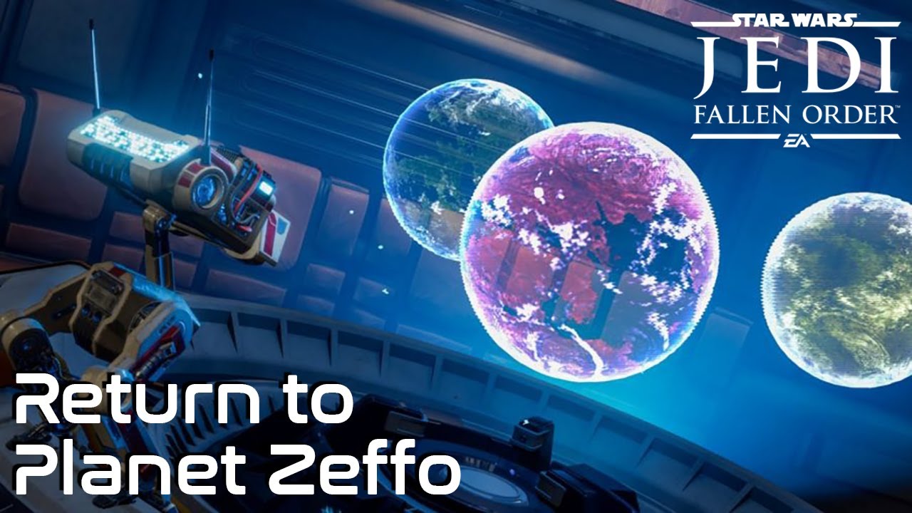 Star Wars JEDI Fallen Order | Return to Planet ZEFFO - Walkthrough Tomb of Miktrull - Gameplay 4K