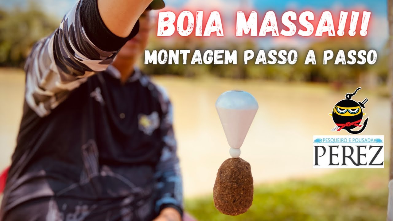 COMO MONTAR A BOIA MASSA PASSO A PASSO!