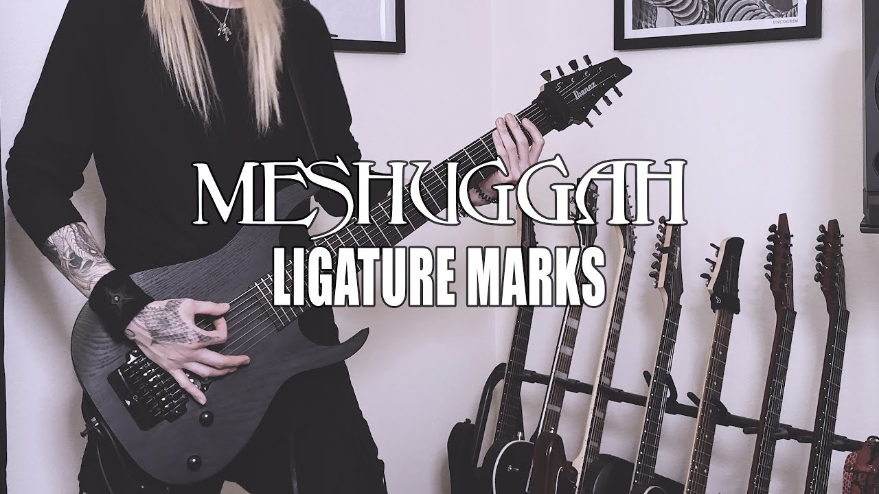 MESHUGGAH - Ligature Marks (Guitar Cover)