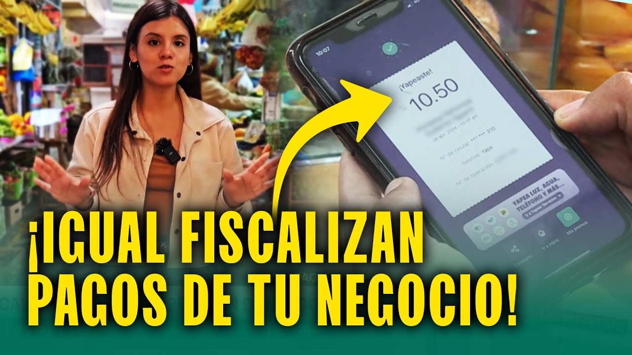 ¿Aceptas pagos con yape en tu negocio? ¡La Sunat te puede sancionar si no cumples estos requisitos!