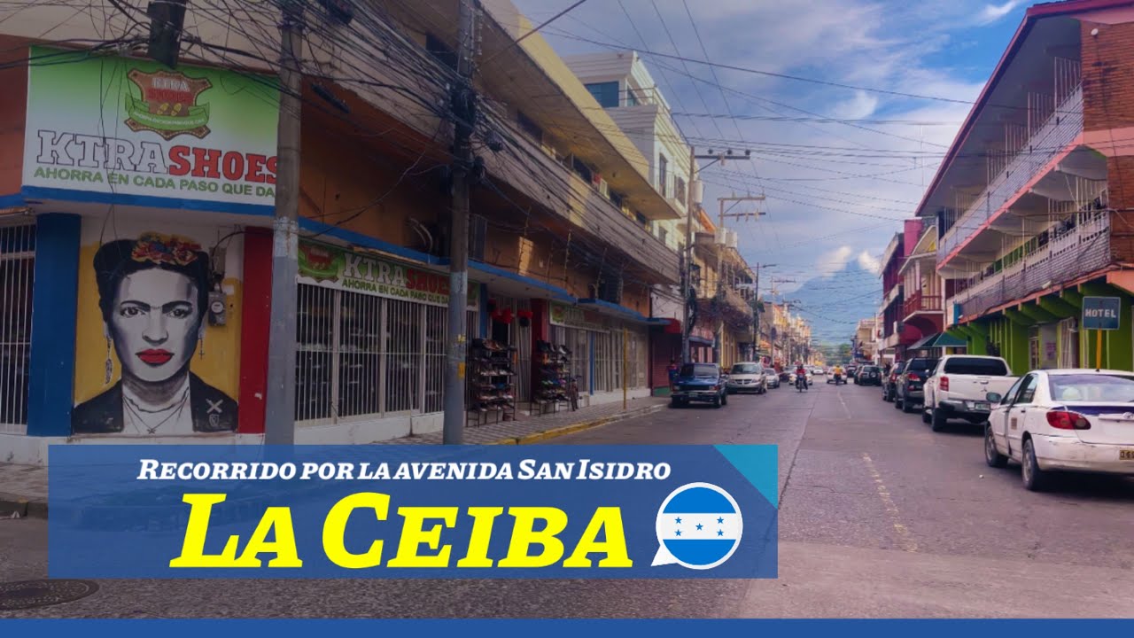 Recorrido por la avenida San Isidro de La Ceiba, Atlántida, Honduras 🇭🇳