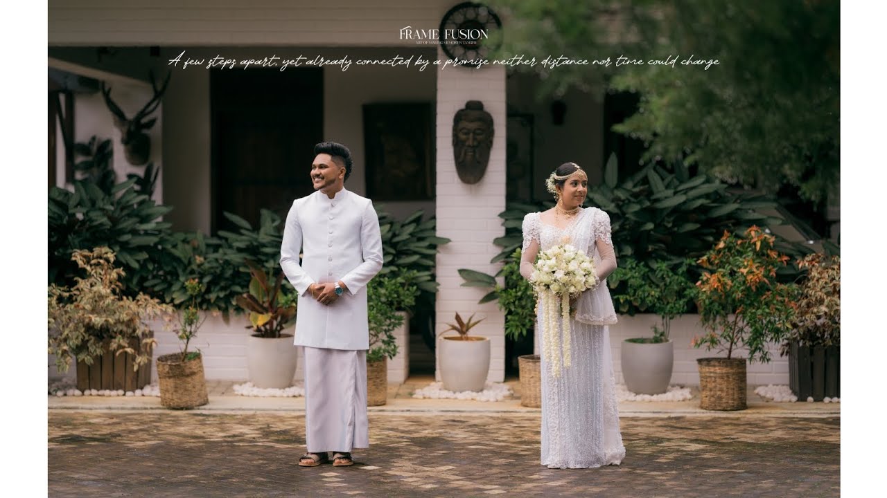 Sumesh & Malshani wedding day short video.