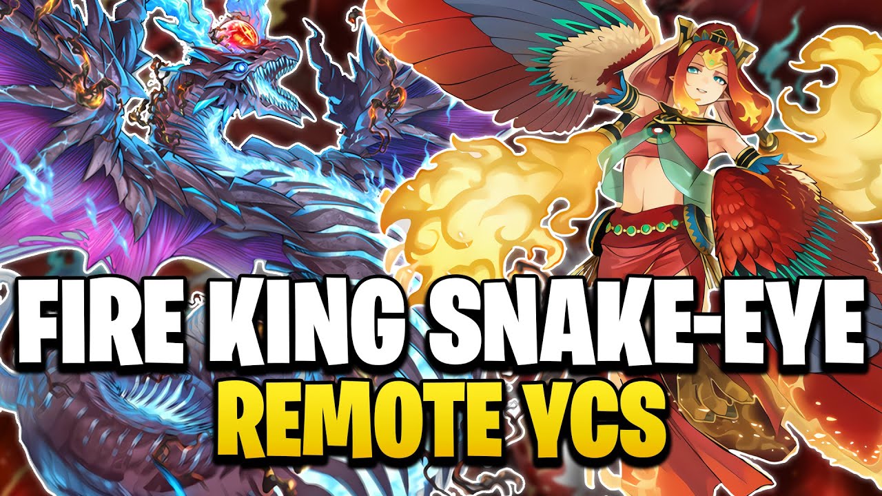 Fire King Snake Eye Azamina is the BEST DECK in Yugioh!