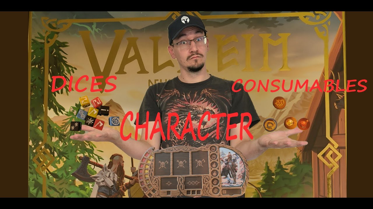 A Board Game Tutorial? First Time For Everything! Valheim The Board Game - Lots to Keep Track Of