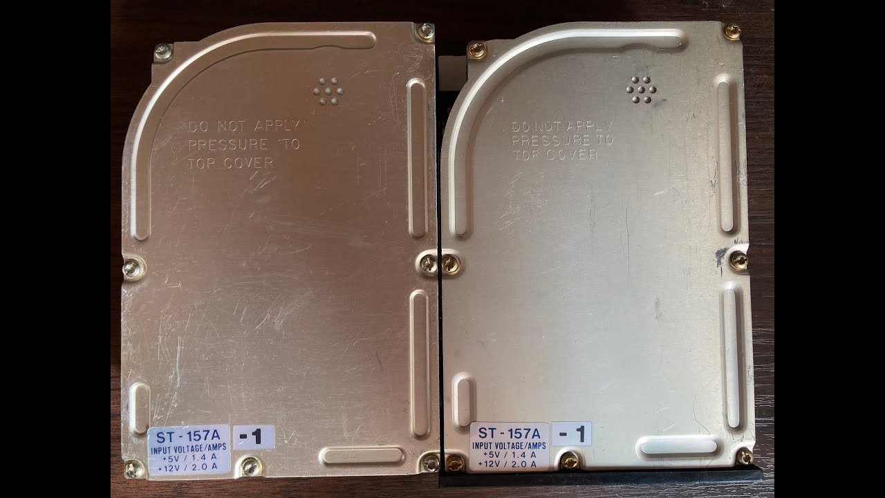 Seagate ST-157A hard drive sounds