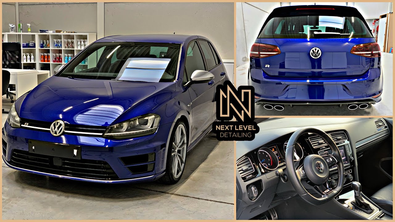 GOLF 7 R BLUE - DETAILING INTERIOR & EXTERIOR