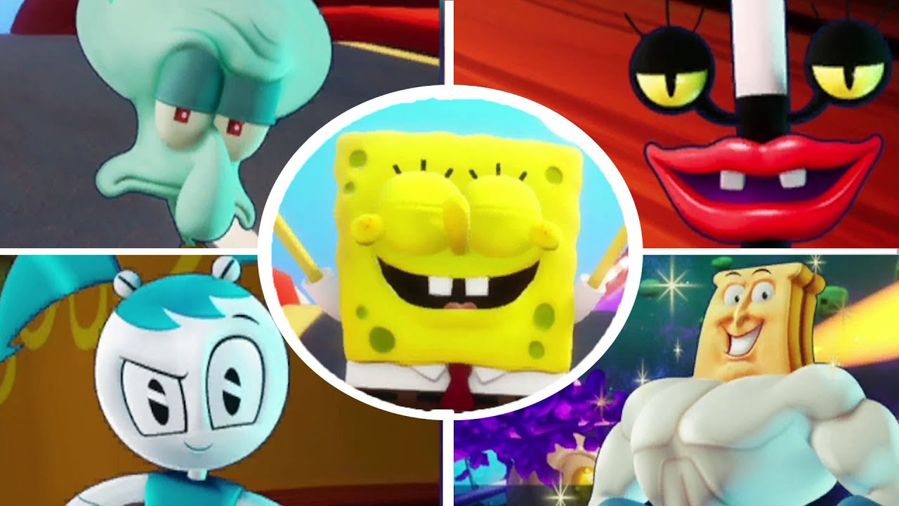 Nickelodeon Kart Racers 3 All Bosses & Ending