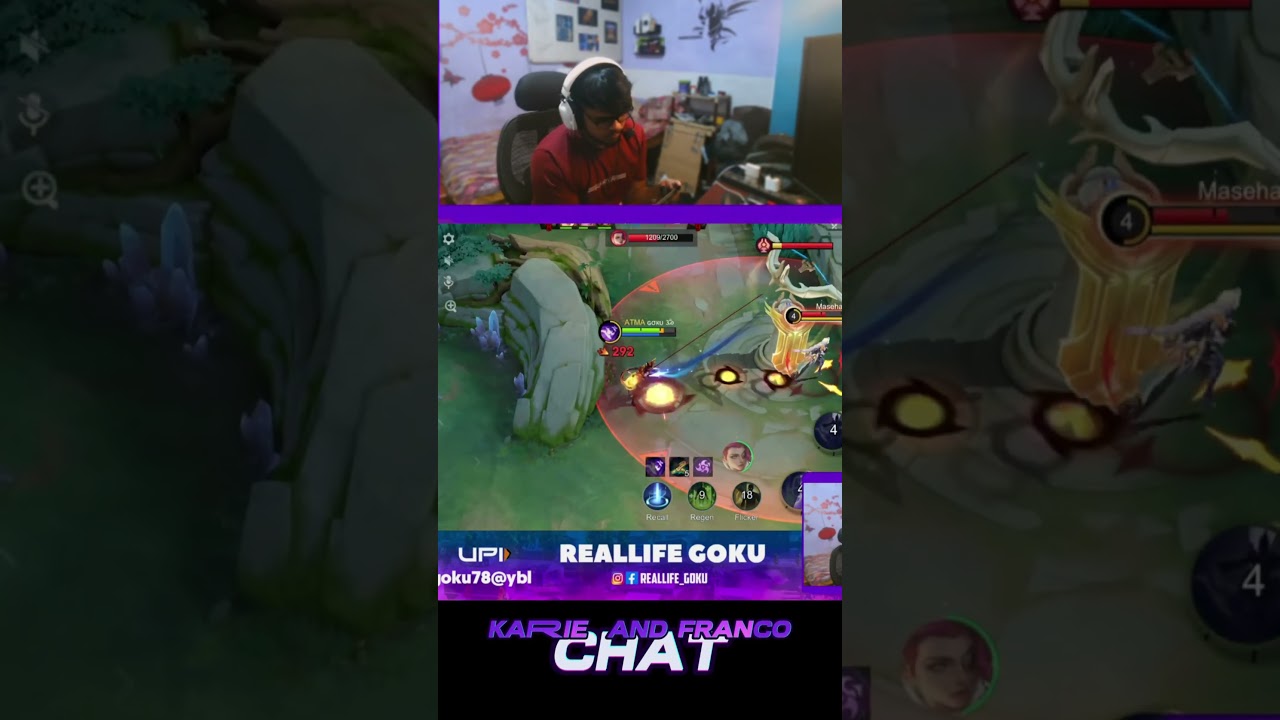 KARRIE AND FRANCO CHAT  #mlbb #mobalegends #viral