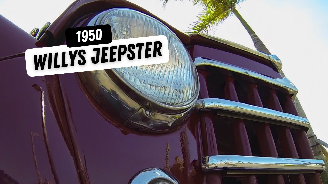 1950 Willys Jeepster with Keith Martin