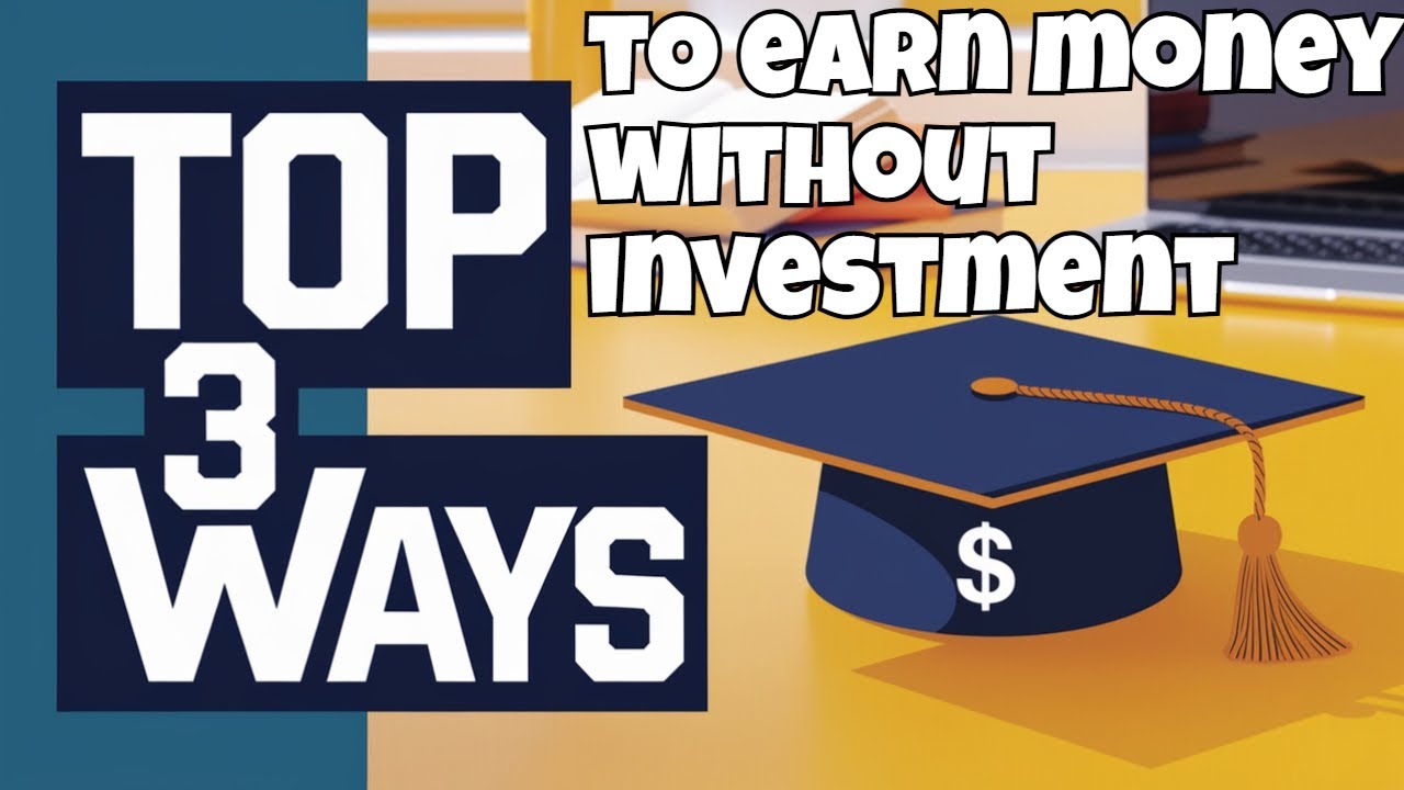 Top 3 Ways to Make Money as a Student Without Investment in 2025 || Best way to earn money online