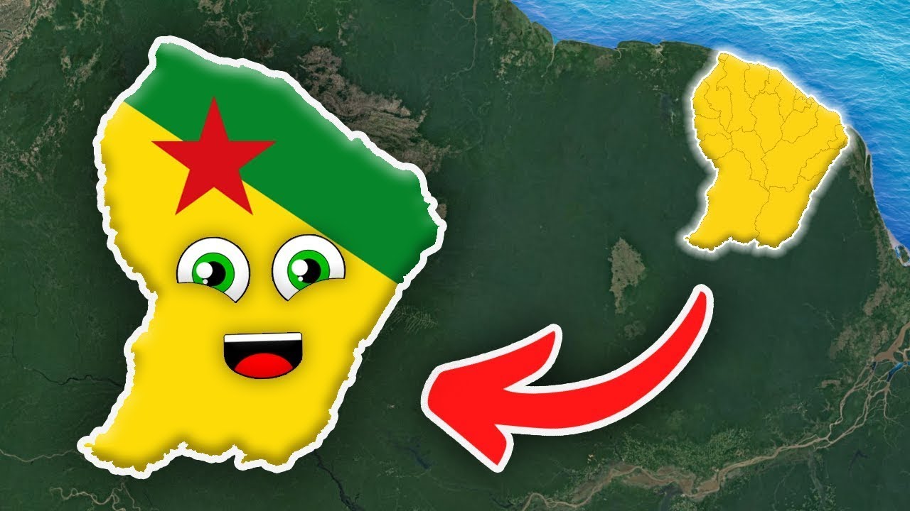 French Guiana - Geography, Boroughs & Communes | Countries of the World