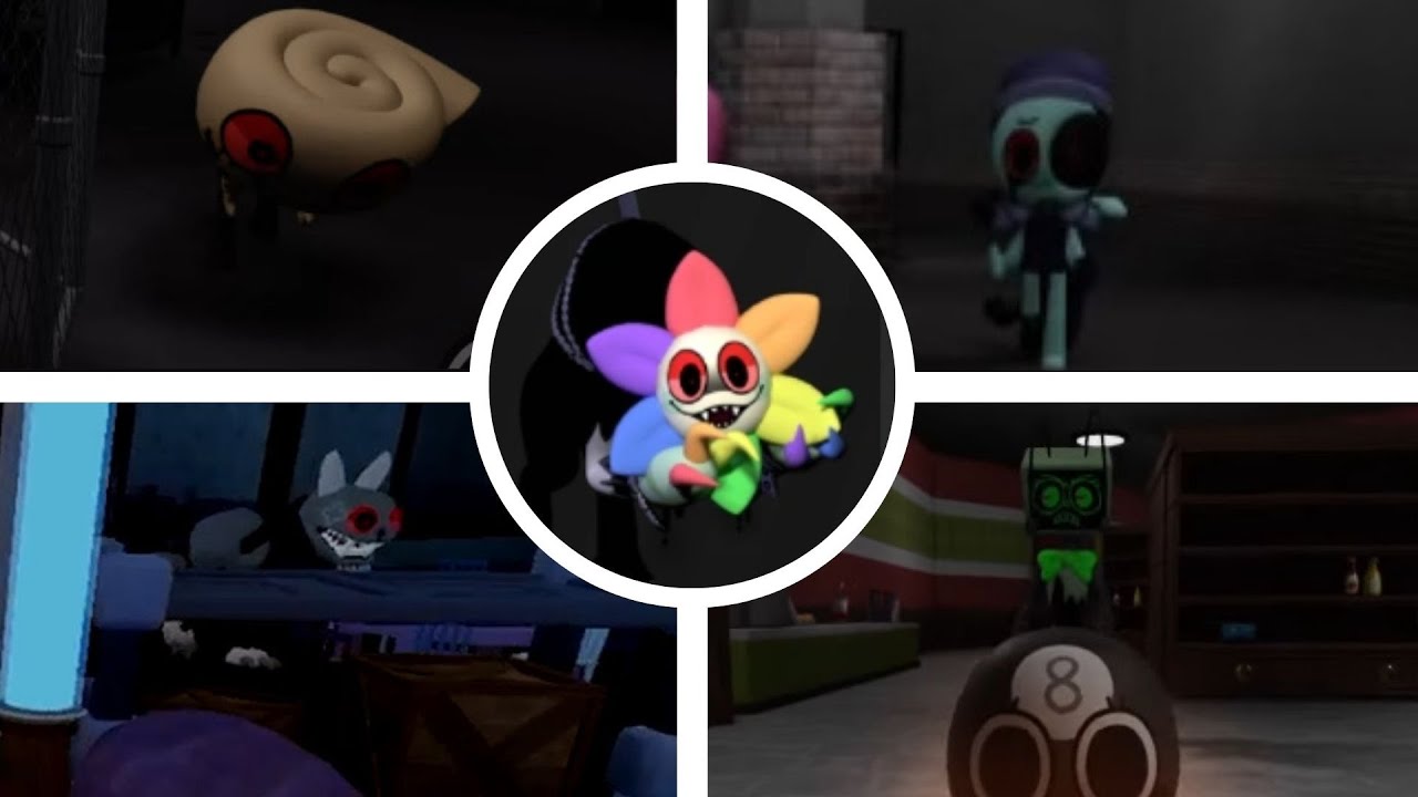 Roblox Dandy world All Twisted Main Characters with sound, abilities and tips! [Outdated]