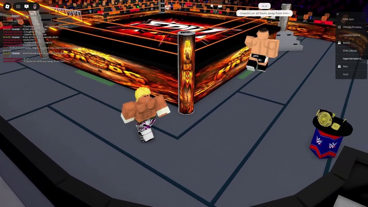 Dolph Ziggler VS Gunther For the EPW INTERNATIONAL CHAMPIOSHIP in a no DQ match