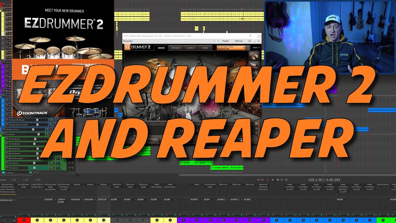 Mixing Stuff: EZDrummer 2 and REAPER - Tips and Tricks