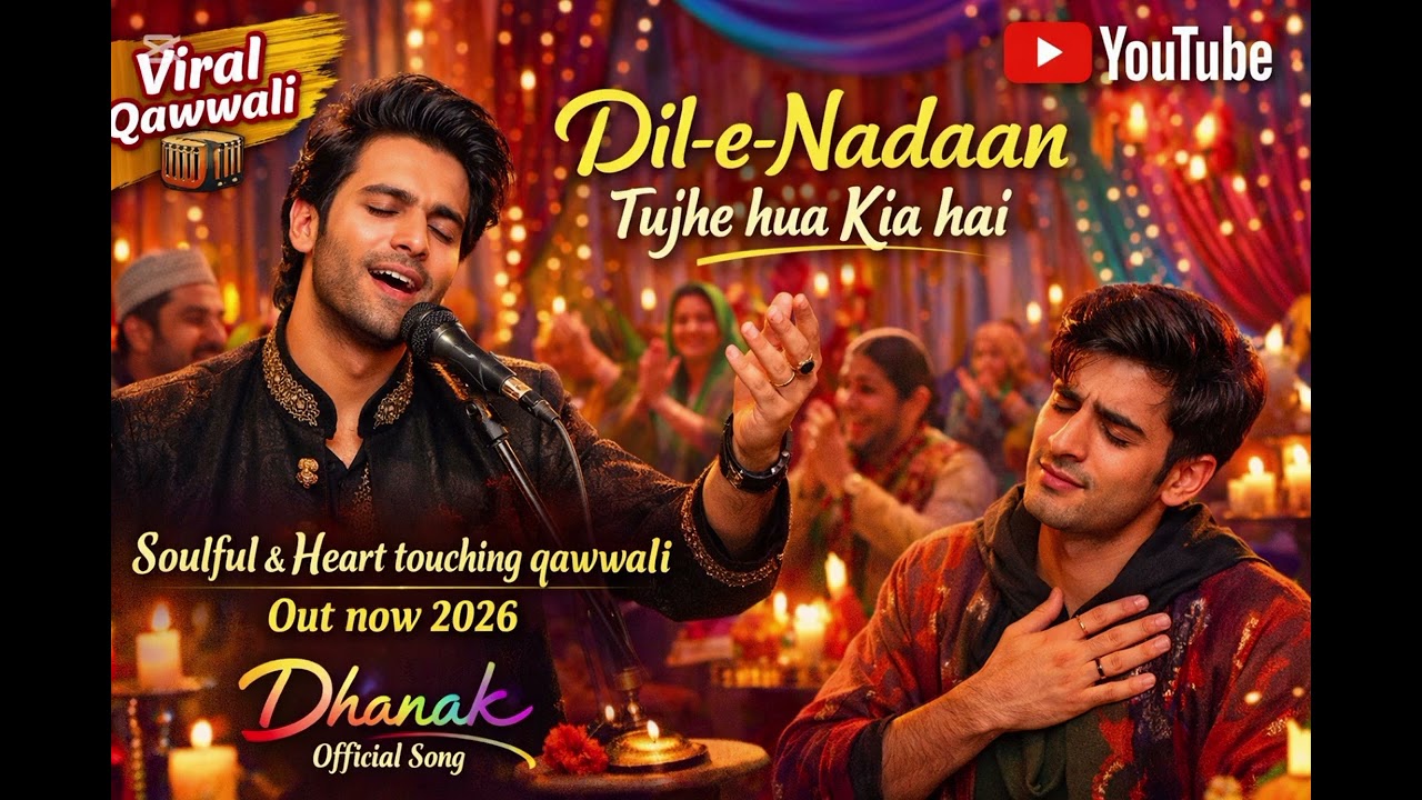 Dil E Nadaan Tujhe hua kia hai|Urdu Hindi Heart touching and soulful love Sufi qawwali Song 2026