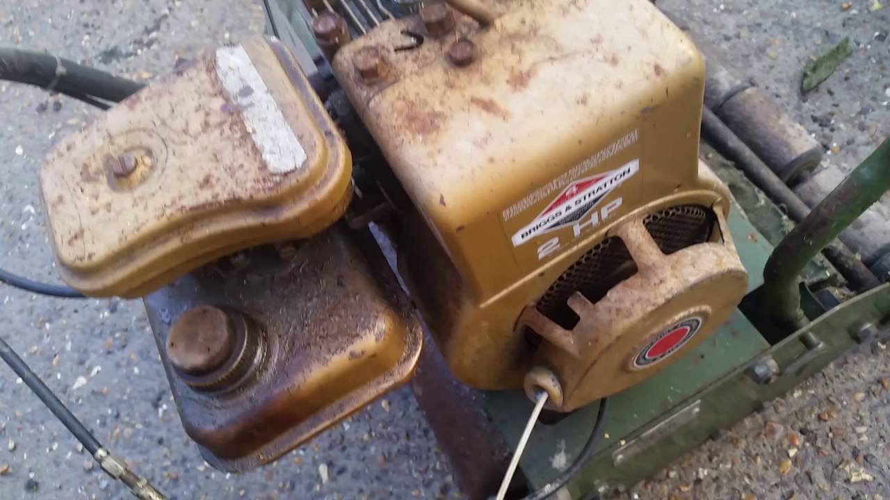 Mowers from the dump, Webb and Suffolk Punch