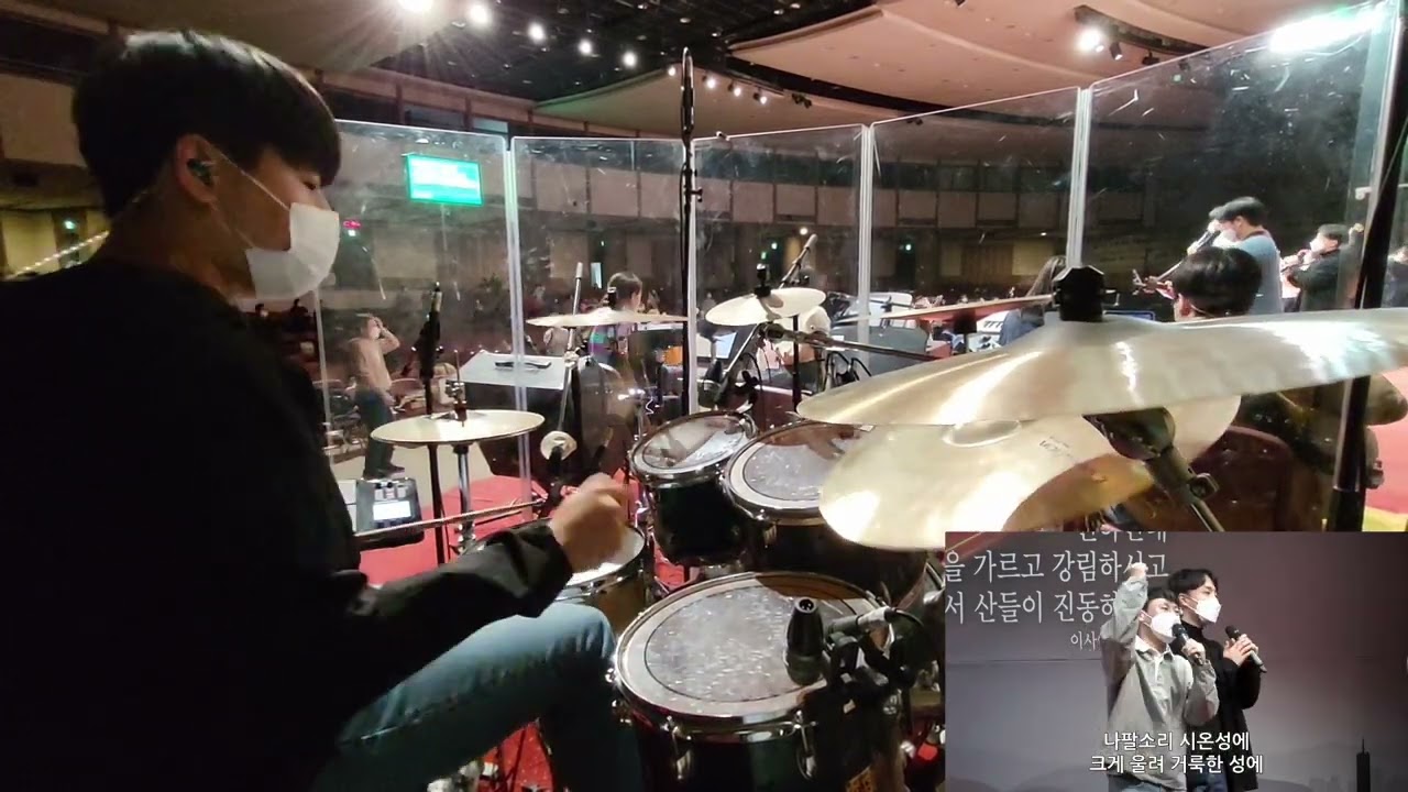 [성드럼]주께서 전진해온다 + 저 성벽을 향해 전진하라(.ver 아가파오) - 광명교회 Lordspears