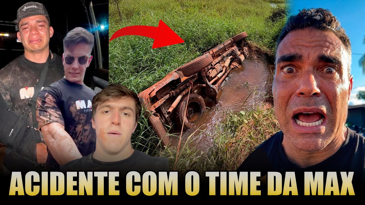 CARRO COM TIME DA MAX CAPOTA COM TENENTE BRENO, CORREA, LOBO E ICARO LERMEN!