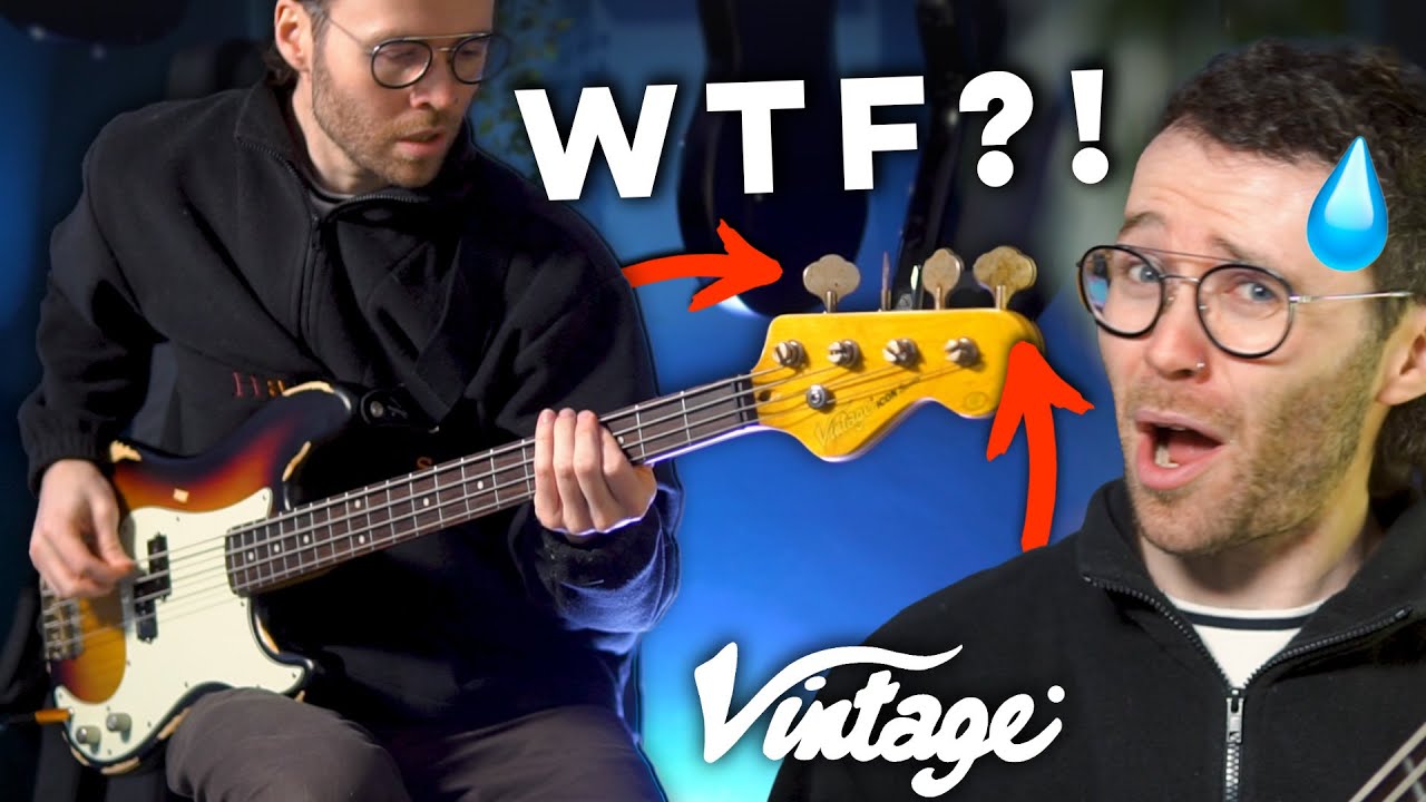 Они зашли слишком далеко. | Vintage V4 Icon Bass [Обзор/Демо]