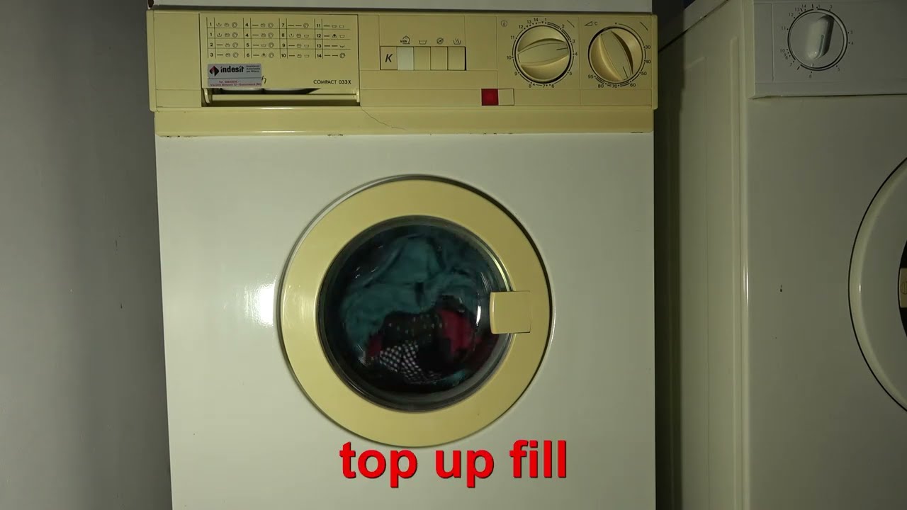 Elektruwash Compact 033 / Program 3 : Colourfast cotton 60'c