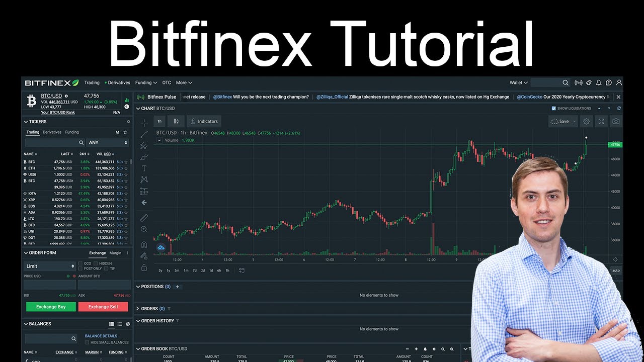 Bitfinex Tutorial and Review ✅