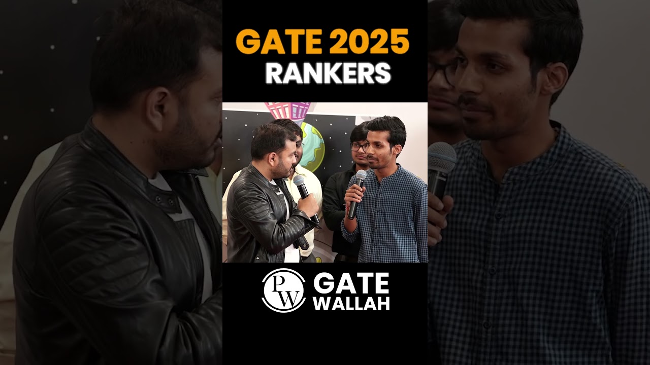 Job Chor Ke GATE Exam Ki Preparation Ki #PW #GATEResult2025