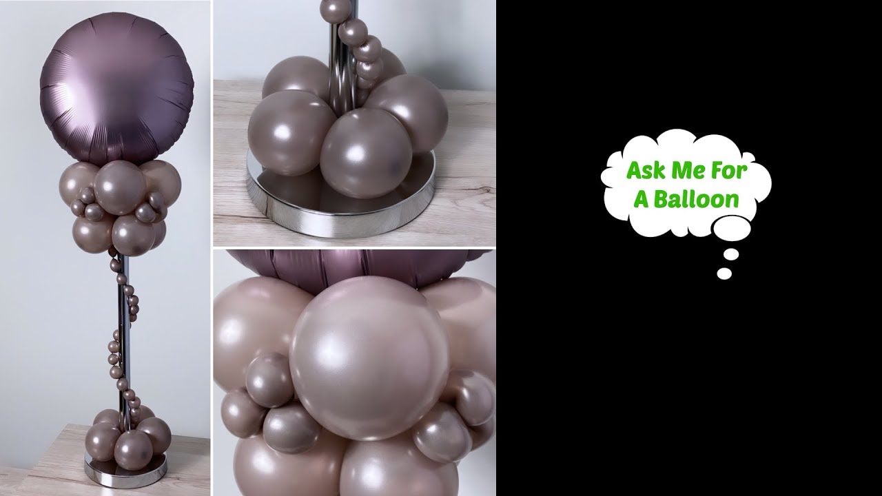 #howto Luxury Balloon Centerpiece