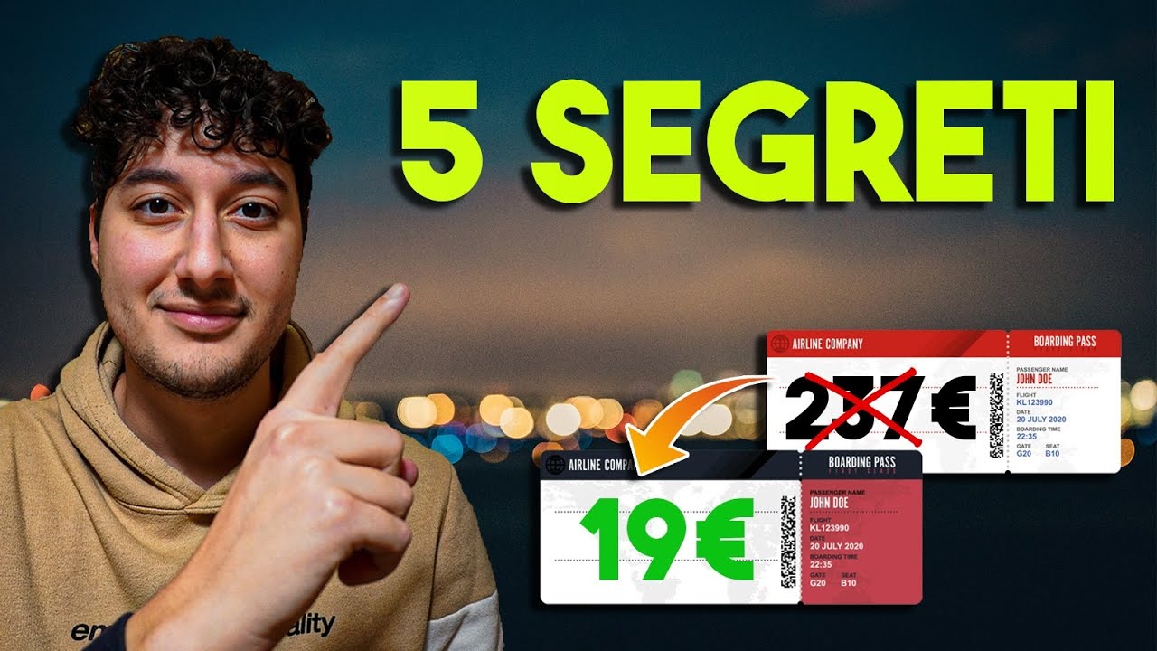 5 consigli per trovare VOLI ECONOMICI nel 2026 💰