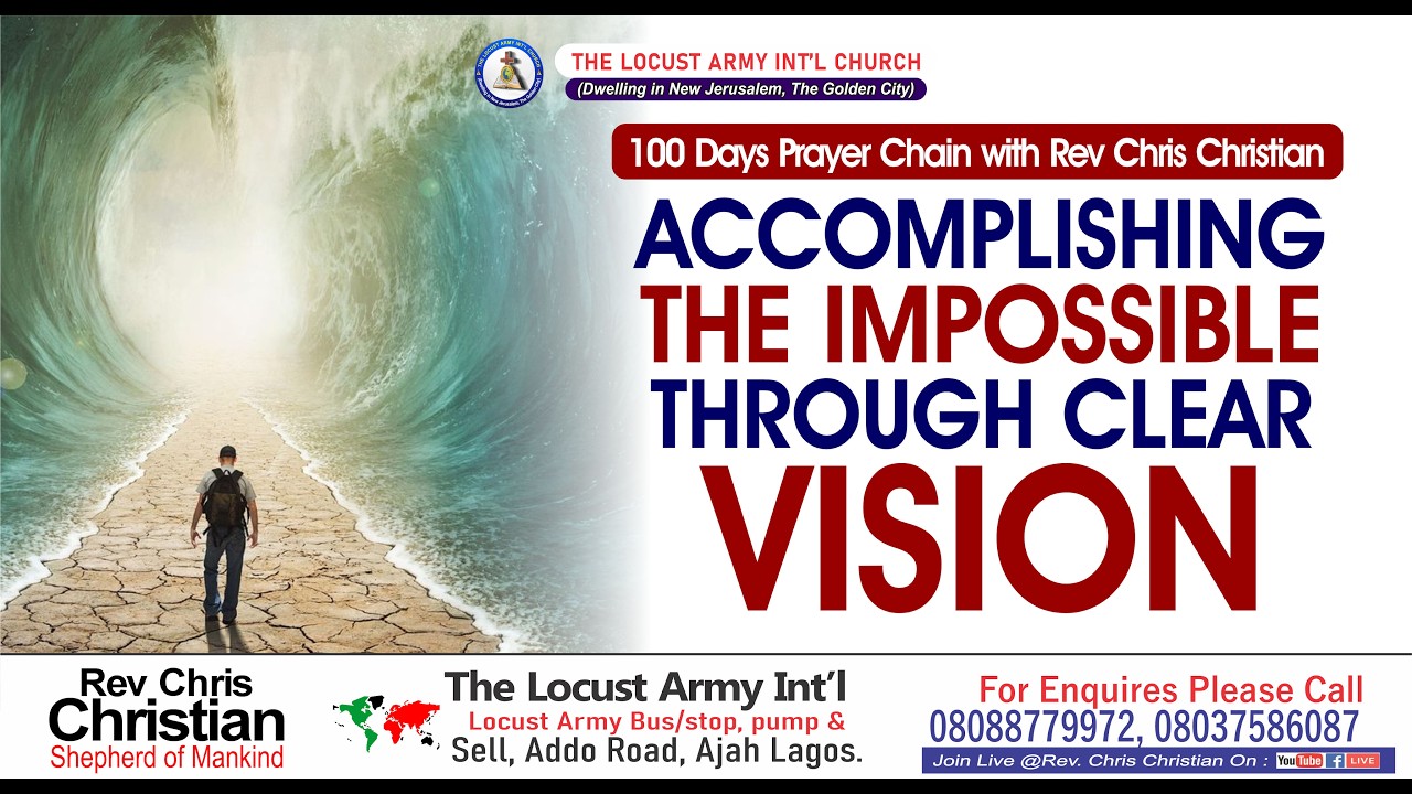 Rev. Chris Christian | Accomplishing the Impossible Through Clear Vision