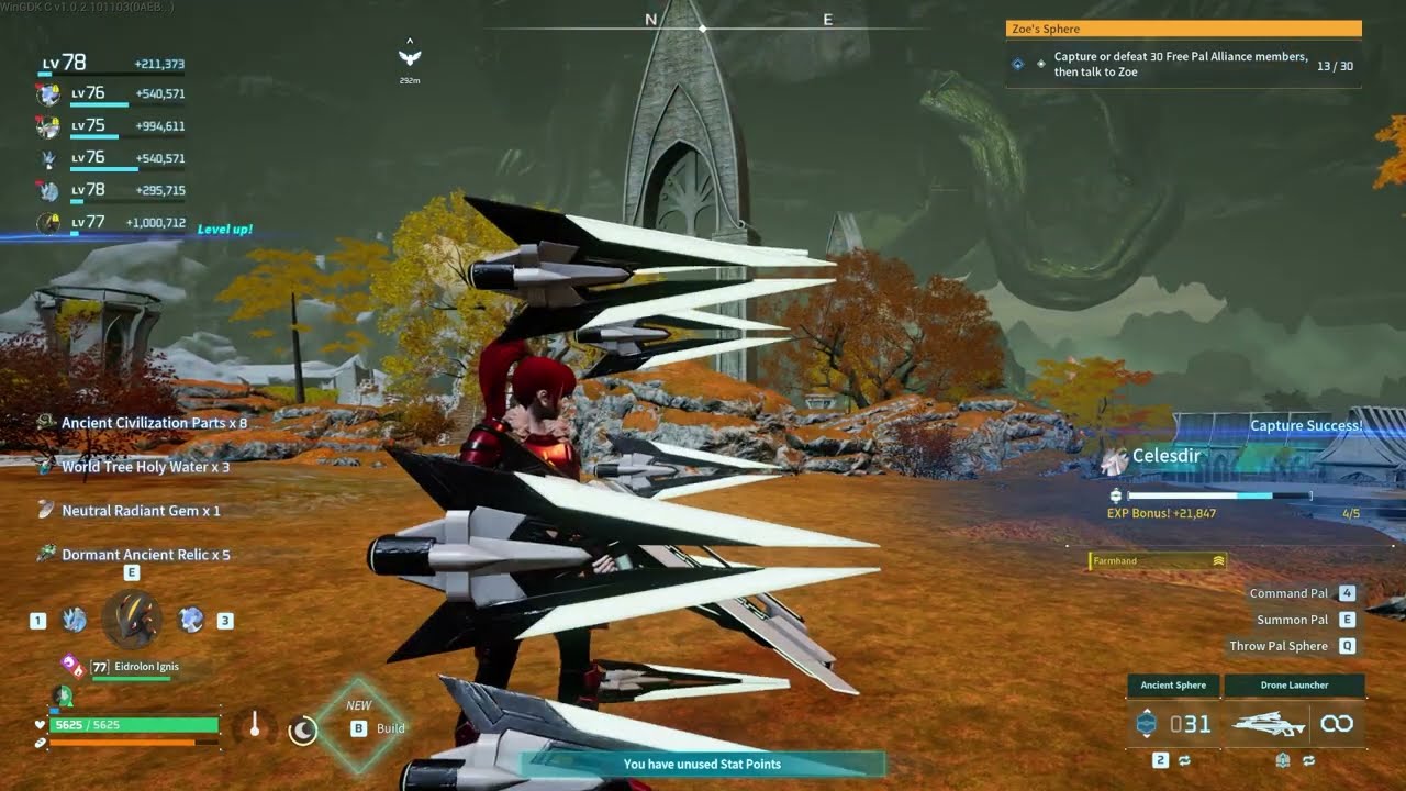🚀 Testing the Drone Launcher 🤖 | Palworld 1.0