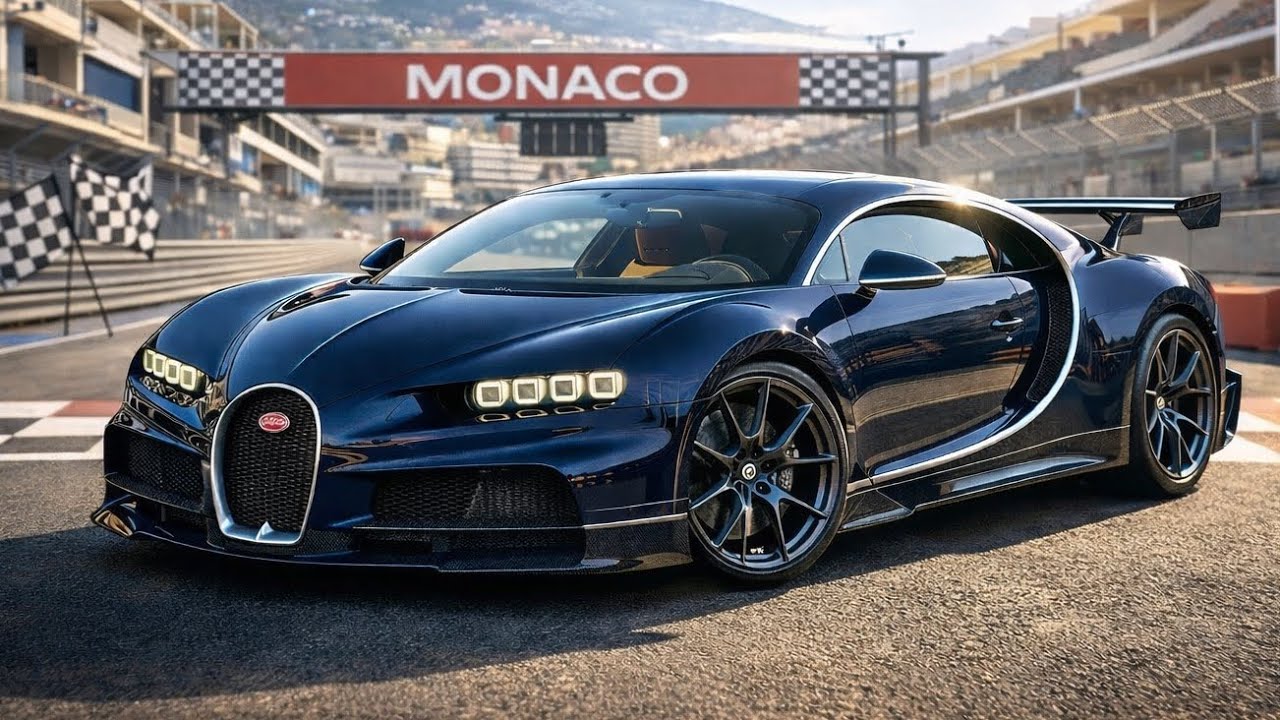 SUPERCARS in Monaco 🇲🇨 March 2026 / BUGATTI CHIRON / #supercars #monaco 