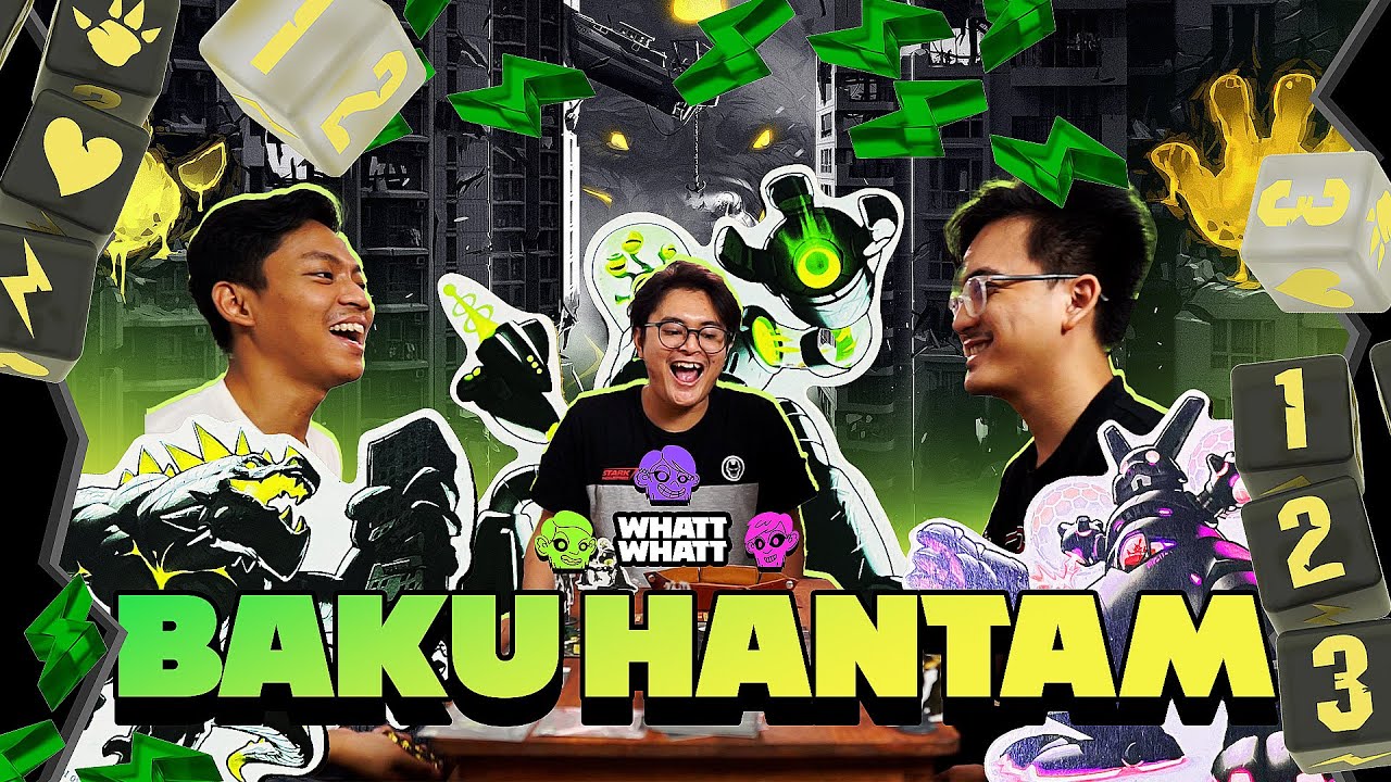 KAIJU TERKUAT di Bumi - King of Tokyo Board Game Indonesia Gameplay |  WHATT PLAY