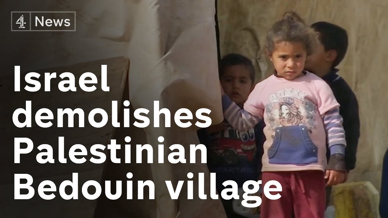Call for Israel to halt demolition of Palestinian Bedouin village in occupied West Bank
