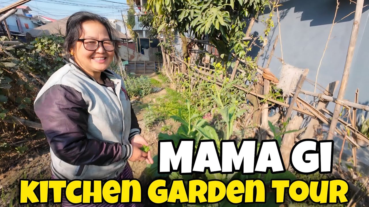 MAMA Gi KITCHEN GARDEN TOUR✨🥰