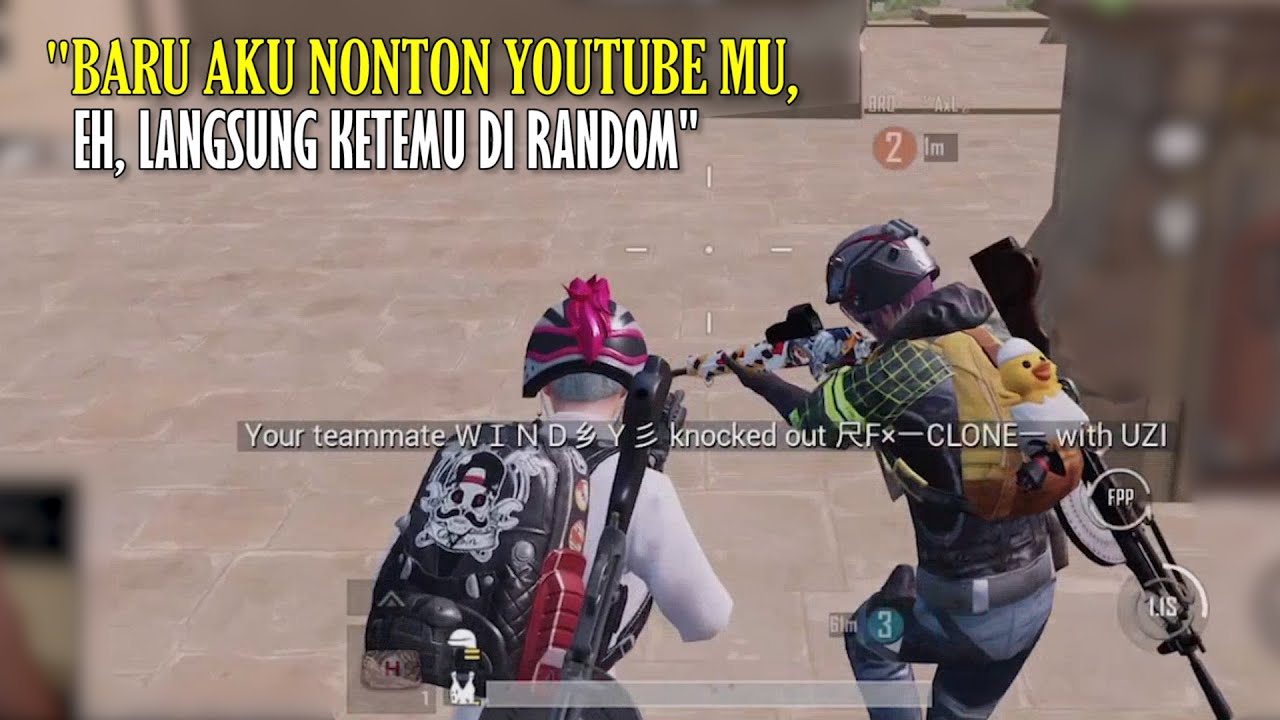 Ditonton Subscriber sampai akhir, auto kasih chicken - PUBG Mobile