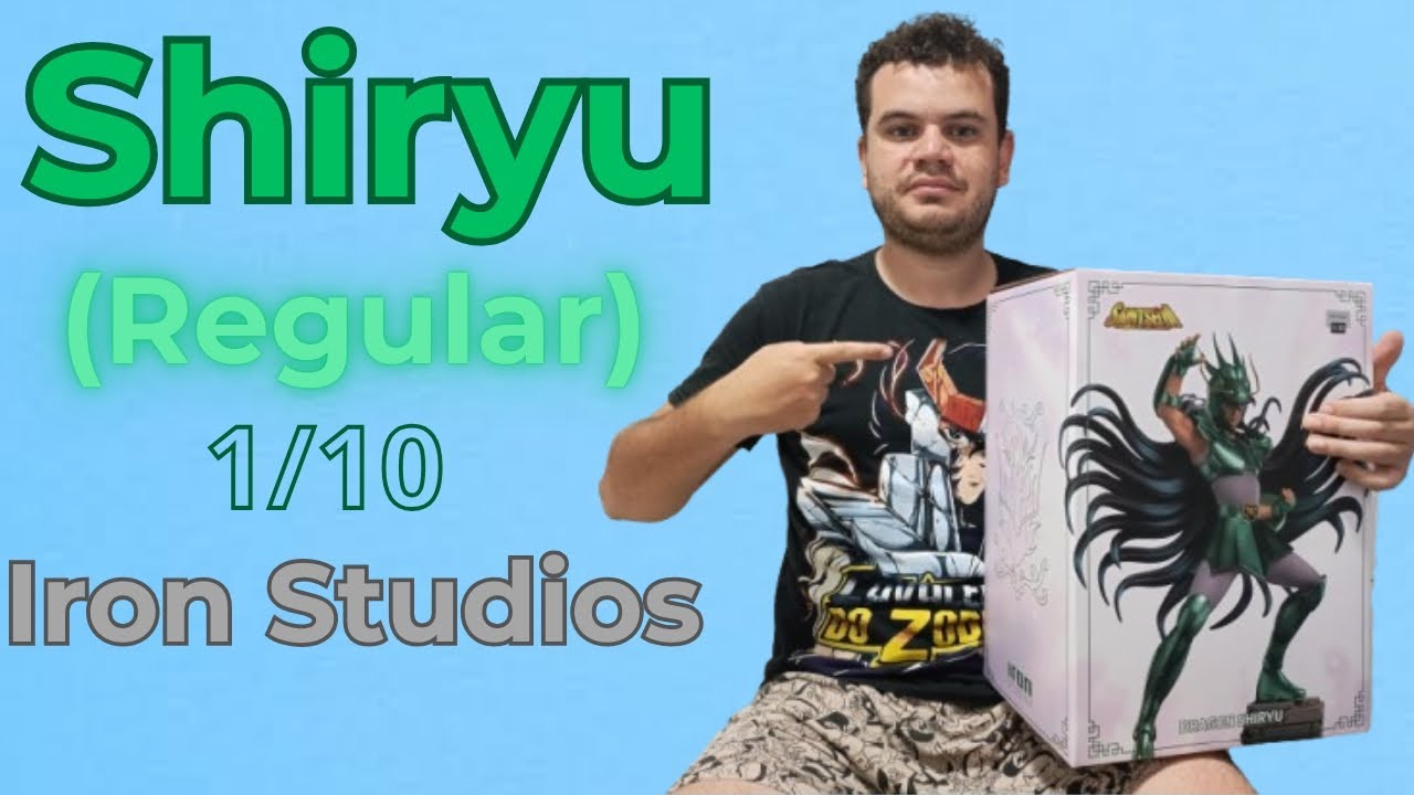 Shiryu Dragão (VERSÃO REGULAR) - 1/10 Art Scale - Saint Seiya - Iron Studios