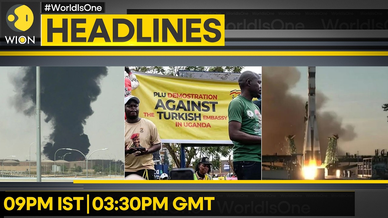 Riyadh: Aramco Fuel Tank on Fire | Uganda Suspends Military Ties With Turkey | WION Headlines