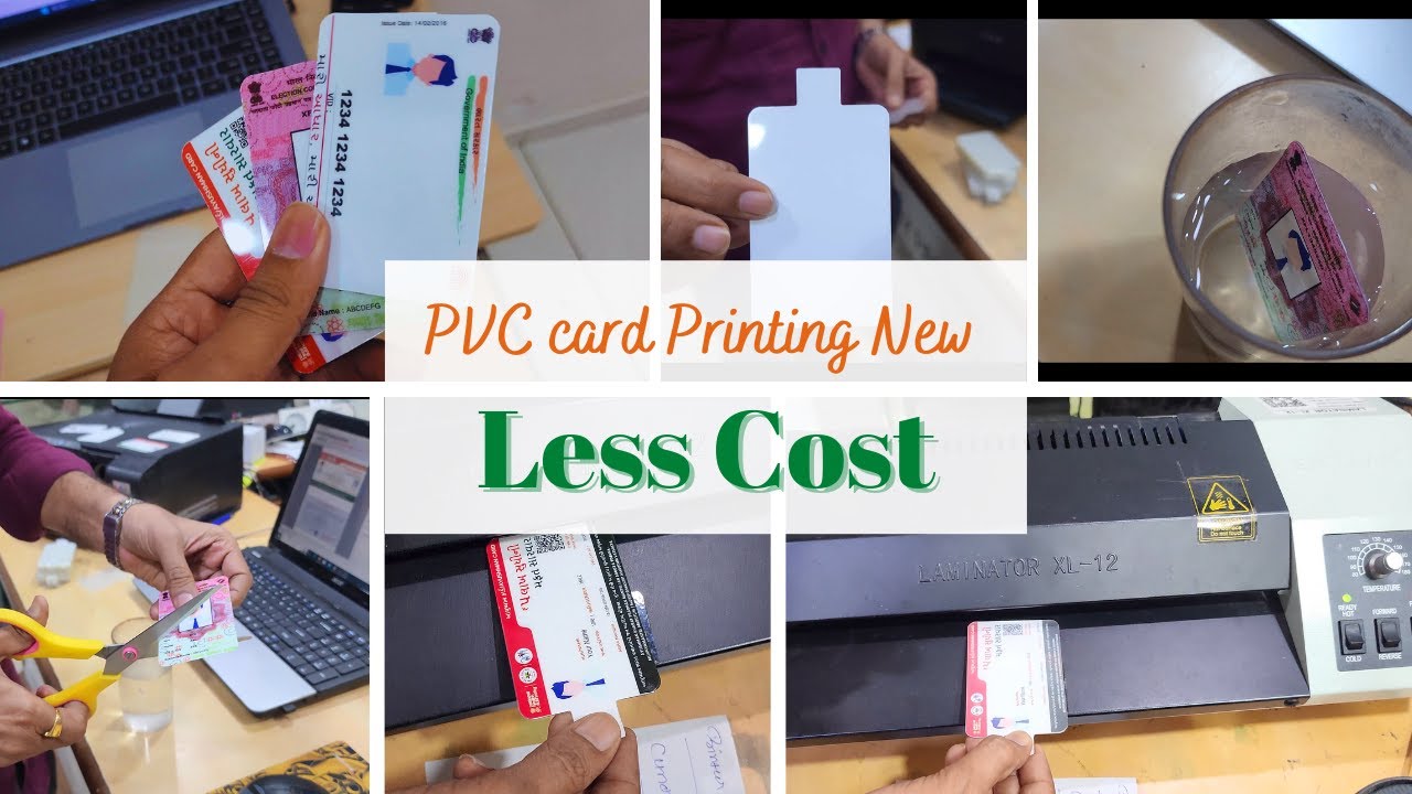 New Way to Print PVC card at Less Cost With PVC softcards In L3210, L3250, L3260, &  G series.