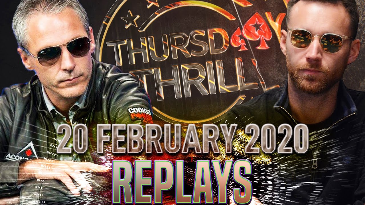Thursday THRILL pampa27 | ale6ka | Poeira4 Poker Replays 2020