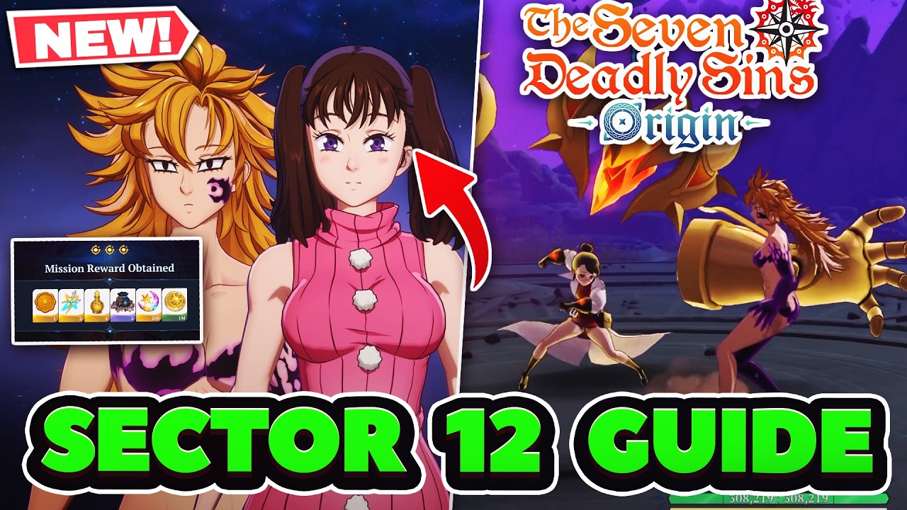 P4 DERIERI & DIANE SECTOR 12 CLEAR! Timespace Junction 12 GUIDE! | 7DS: Origin