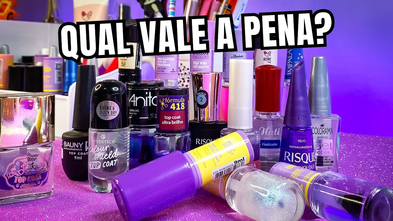 TOUR PELOS MEUS TOP COATS | FINALIZADORES DE ESMALTES