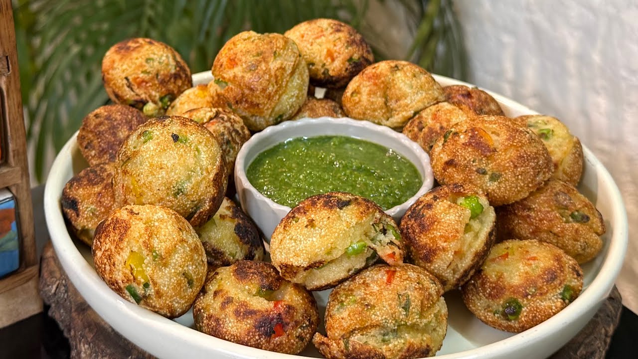 Suji k Appe #healthybreakfast #easyrecipe #appe #sooji #suji 